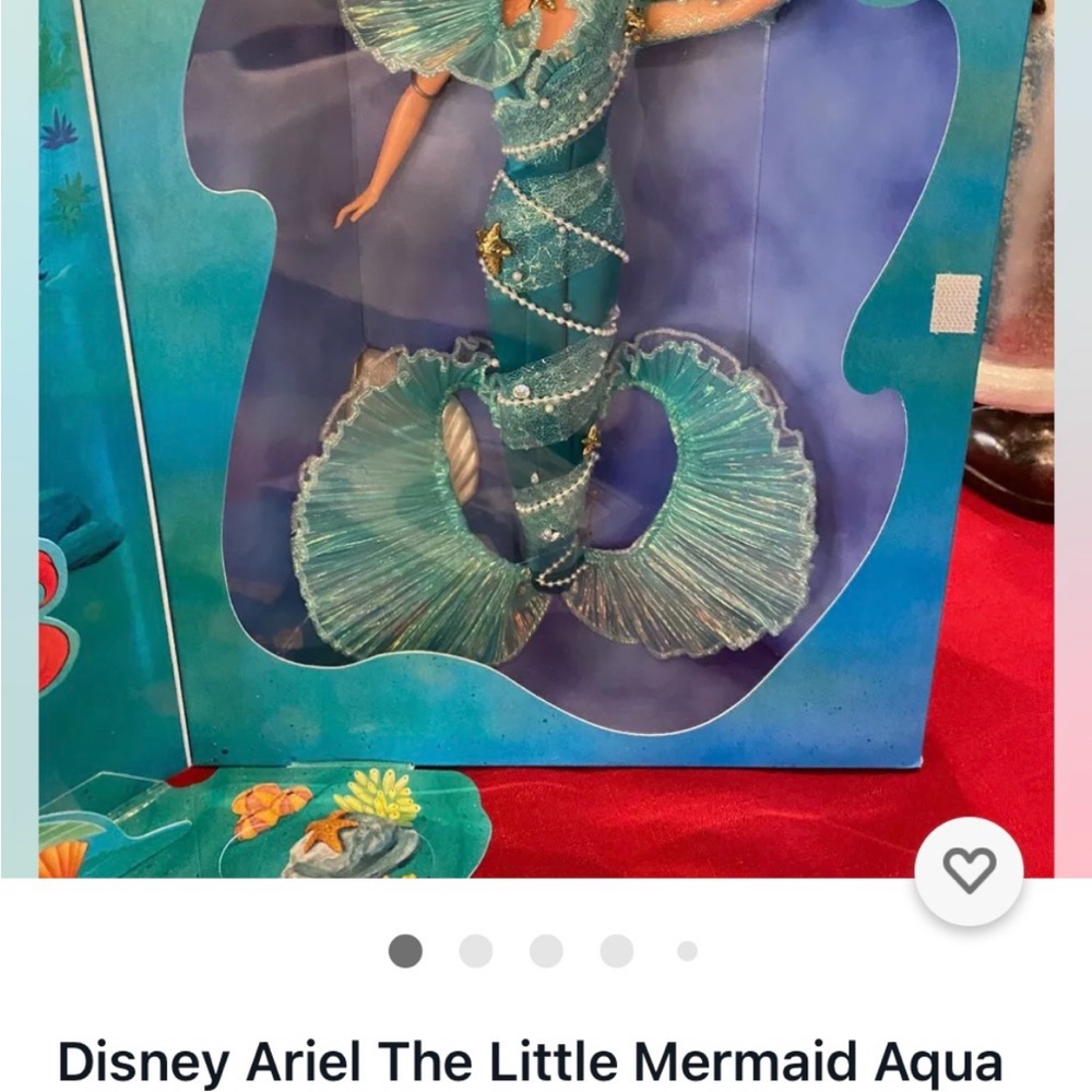 DISNEY SPECIAL FIRST EDITION AQUA ARIEL BARBIE